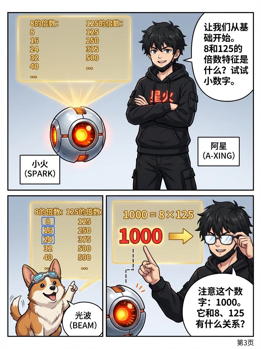 8和125的整除特征详解：判断方法与规则总结 | 小学数学 - 第 3 页