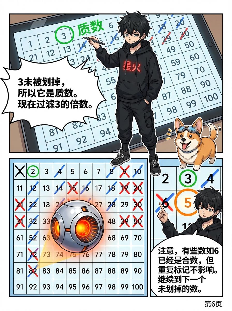 100以内质数表与记忆口诀(含图片) | 小学数学知识点详解 - 第 6 页