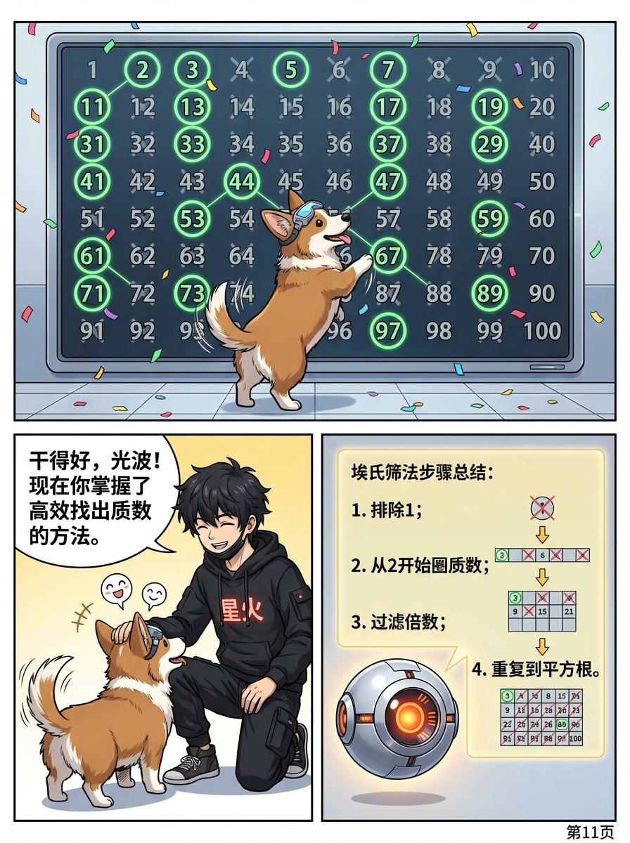 100以内质数表与记忆口诀(含图片) | 小学数学知识点详解 - 第 11 页