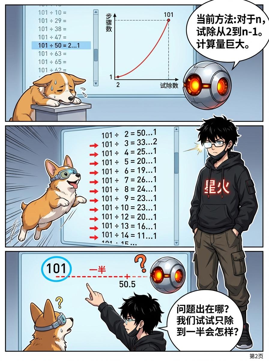 质数判定方法详解：试除法步骤与练习题 | 小学数学与初中数学 - 第 2 页