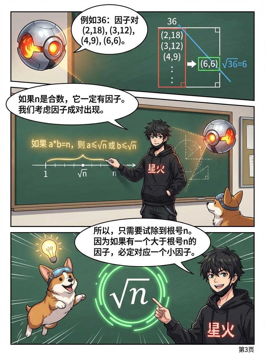 质数判定方法详解：试除法步骤与练习题 | 小学数学与初中数学 - 第 3 页