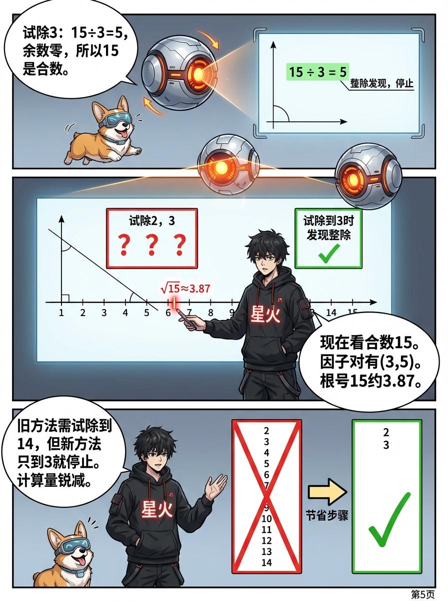 质数判定方法详解：试除法步骤与练习题 | 小学数学与初中数学 - 第 5 页