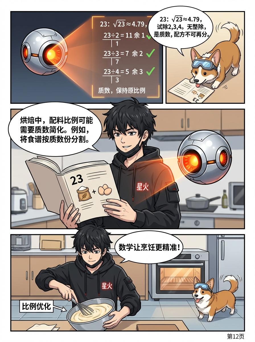 质数判定方法详解：试除法步骤与练习题 | 小学数学与初中数学 - 第 12 页