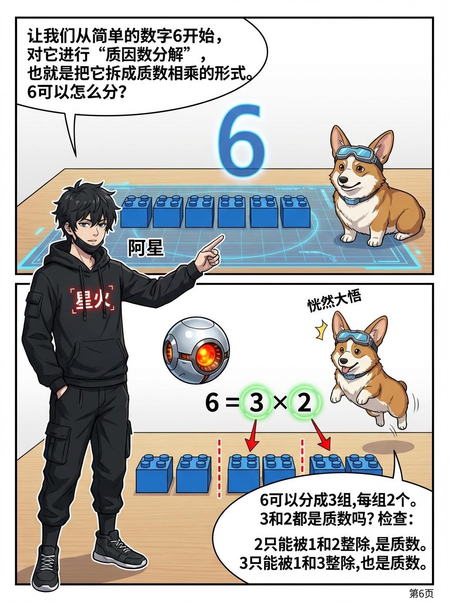 唯一分解定理(算术基本定理)详解：质因数分解方法与例题 - 第 6 页