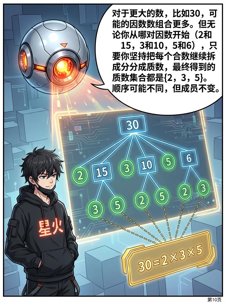 唯一分解定理(算术基本定理)详解：质因数分解方法与例题 - 第 10 页
