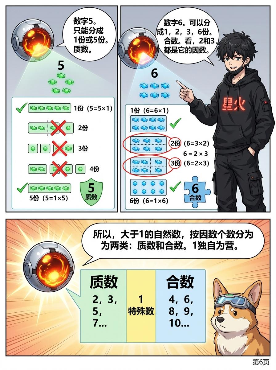 质数与合数详解：判断方法、因数分解与练习题 | 小学数学 - 第 6 页