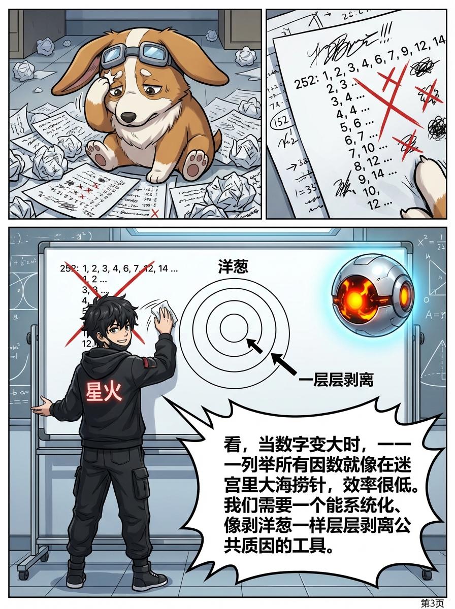 短除法详解：规范步骤、技巧与练习题 | 小学数学计算 - 第 3 页