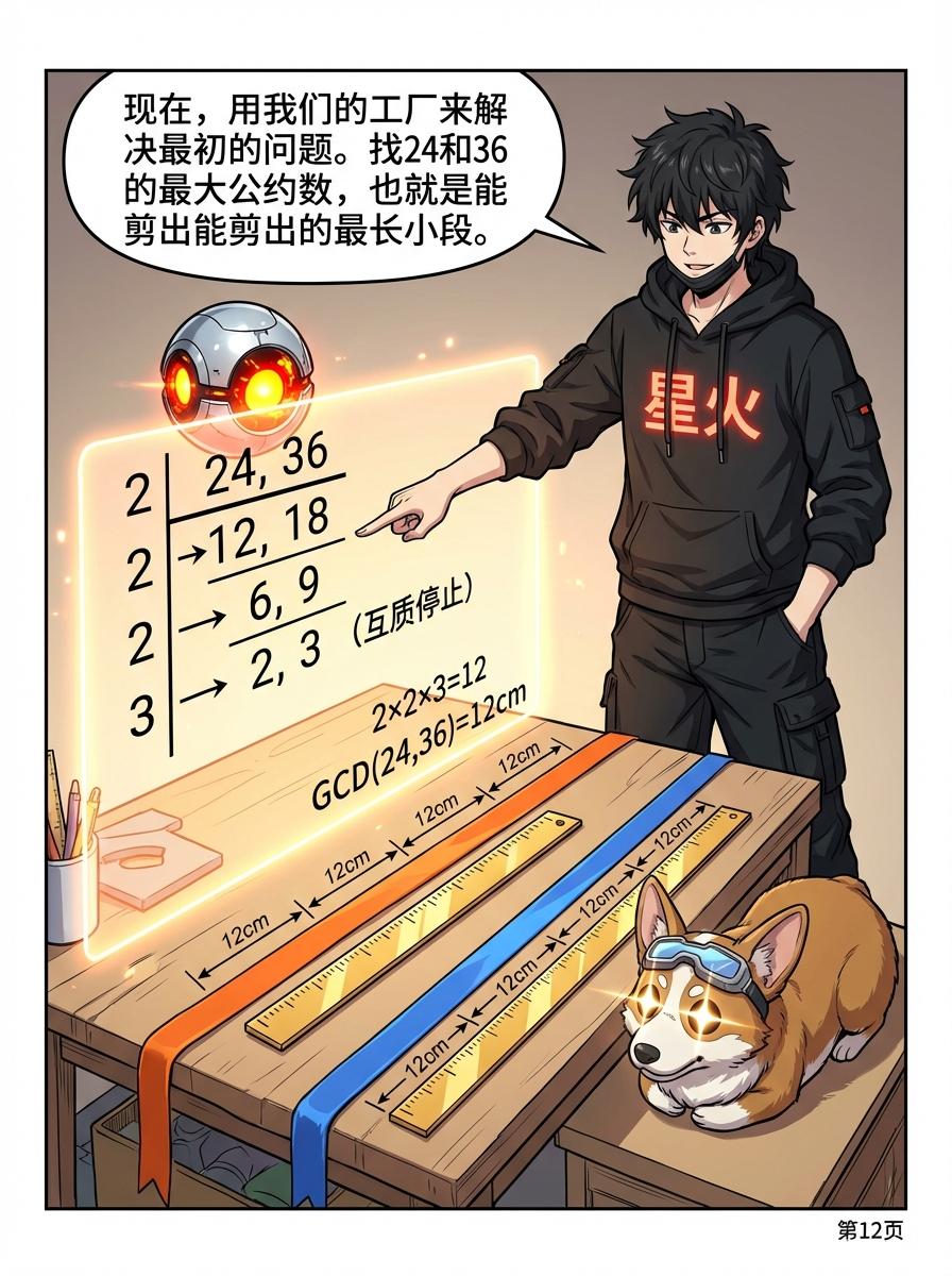 短除法详解：规范步骤、技巧与练习题 | 小学数学计算 - 第 12 页