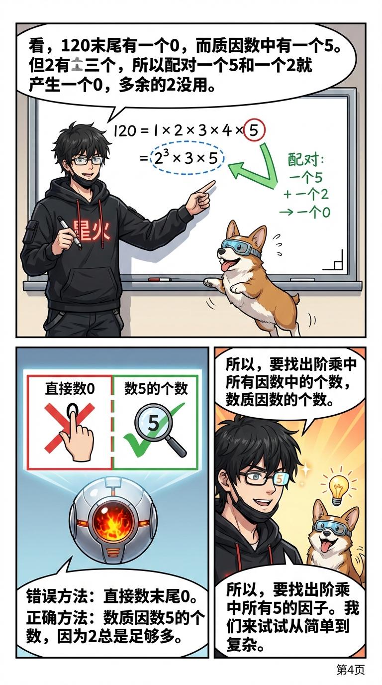 阶乘末尾零个数怎么算？质因数分解法详解与技巧 | 数学思维教学 - 第 3 页