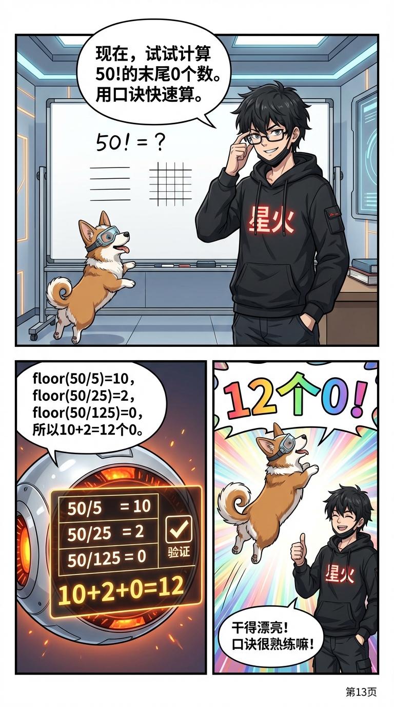 阶乘末尾零个数怎么算？质因数分解法详解与技巧 | 数学思维教学 - 第 12 页