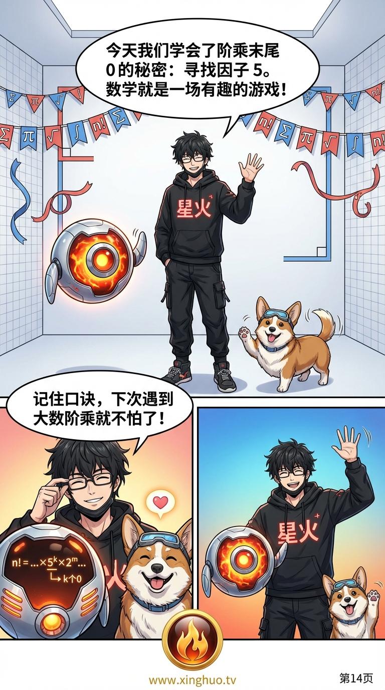 阶乘末尾零个数怎么算？质因数分解法详解与技巧 | 数学思维教学 - 第 13 页