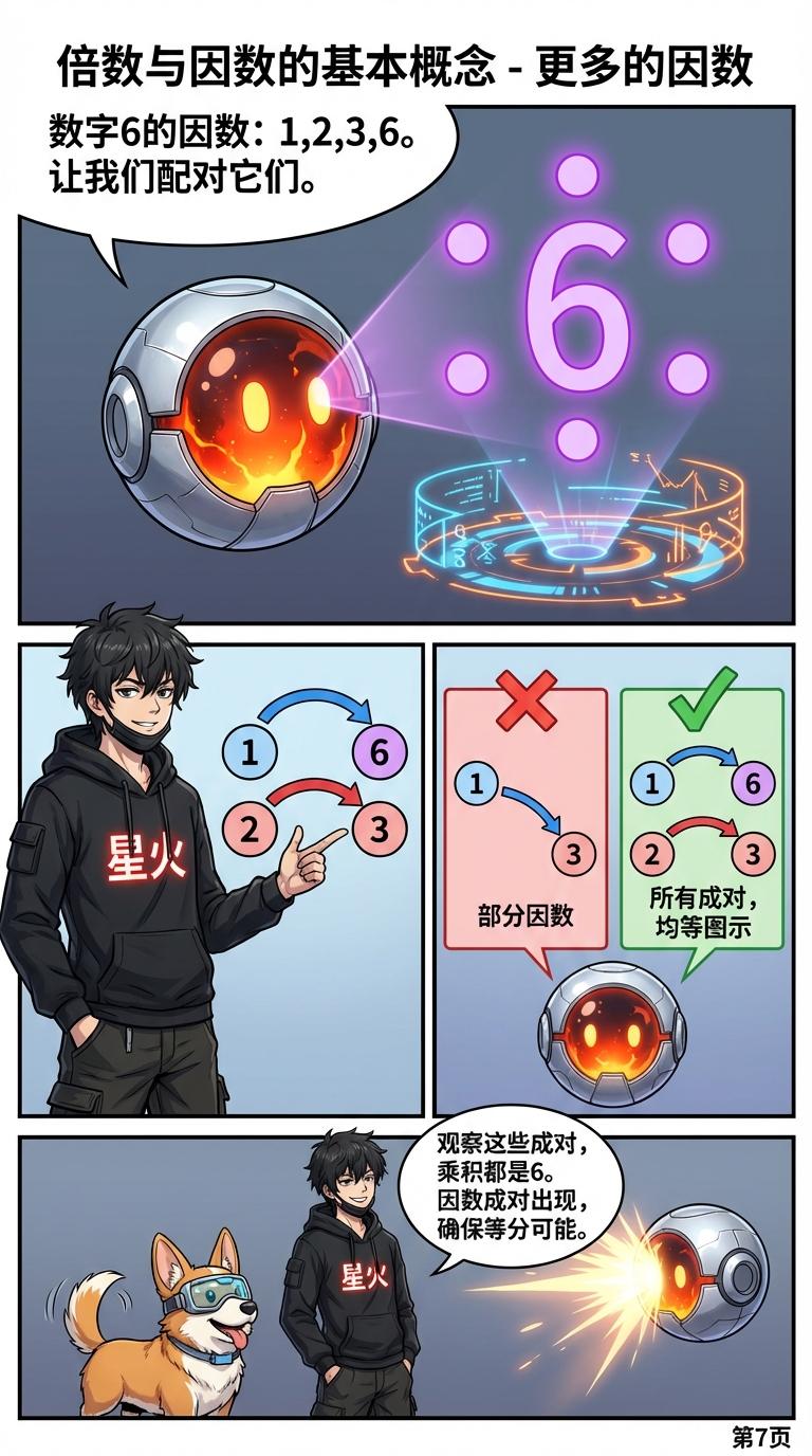 倍数与因数详解：概念解析、求法与练习题 | 小学数学必备 - 第 7 页