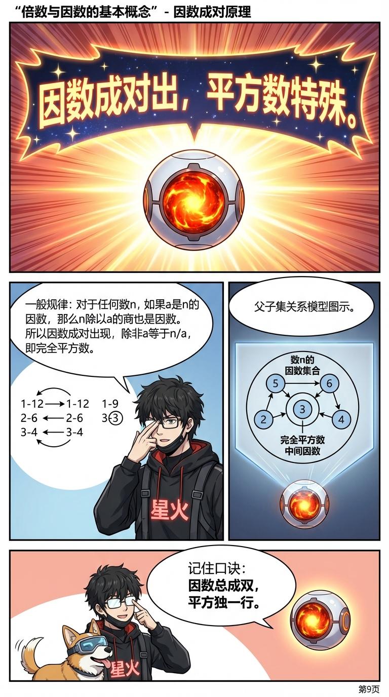 倍数与因数详解：概念解析、求法与练习题 | 小学数学必备 - 第 9 页