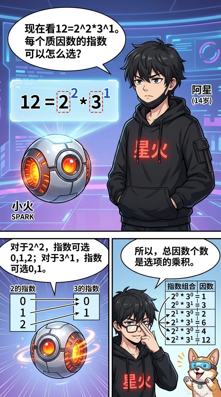 求因数个数公式详解：质因数分解步骤与例题解析 - 第 5 页