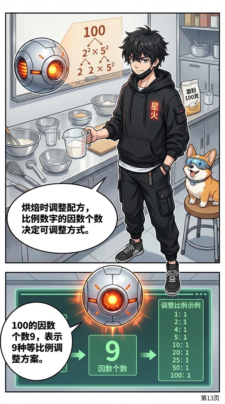 求因数个数公式详解：质因数分解步骤与例题解析 - 第 13 页