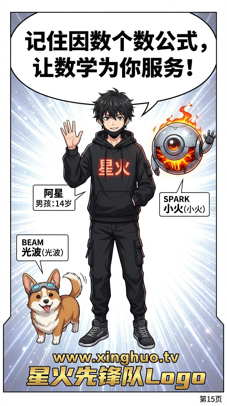 求因数个数公式详解：质因数分解步骤与例题解析 - 第 15 页