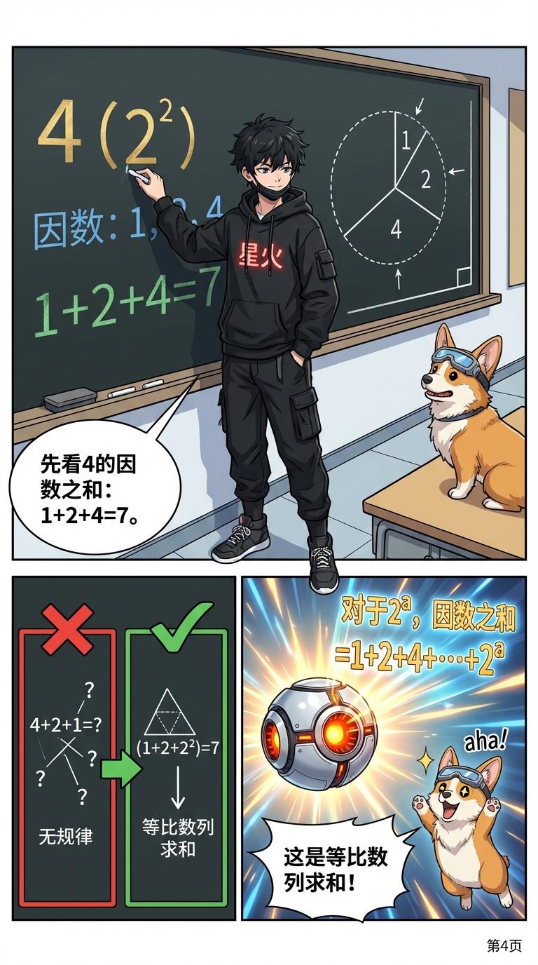 因数之和公式详解：推导过程、例题与应用 | 数学计算指南 - 第 4 页