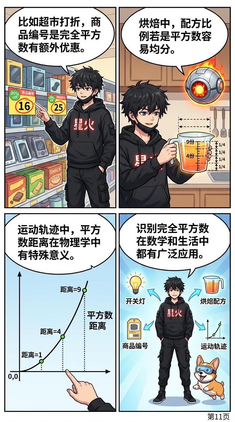 完全平方数判定方法详解：定义、技巧与例题解析 | 初中数学 - 第 11 页