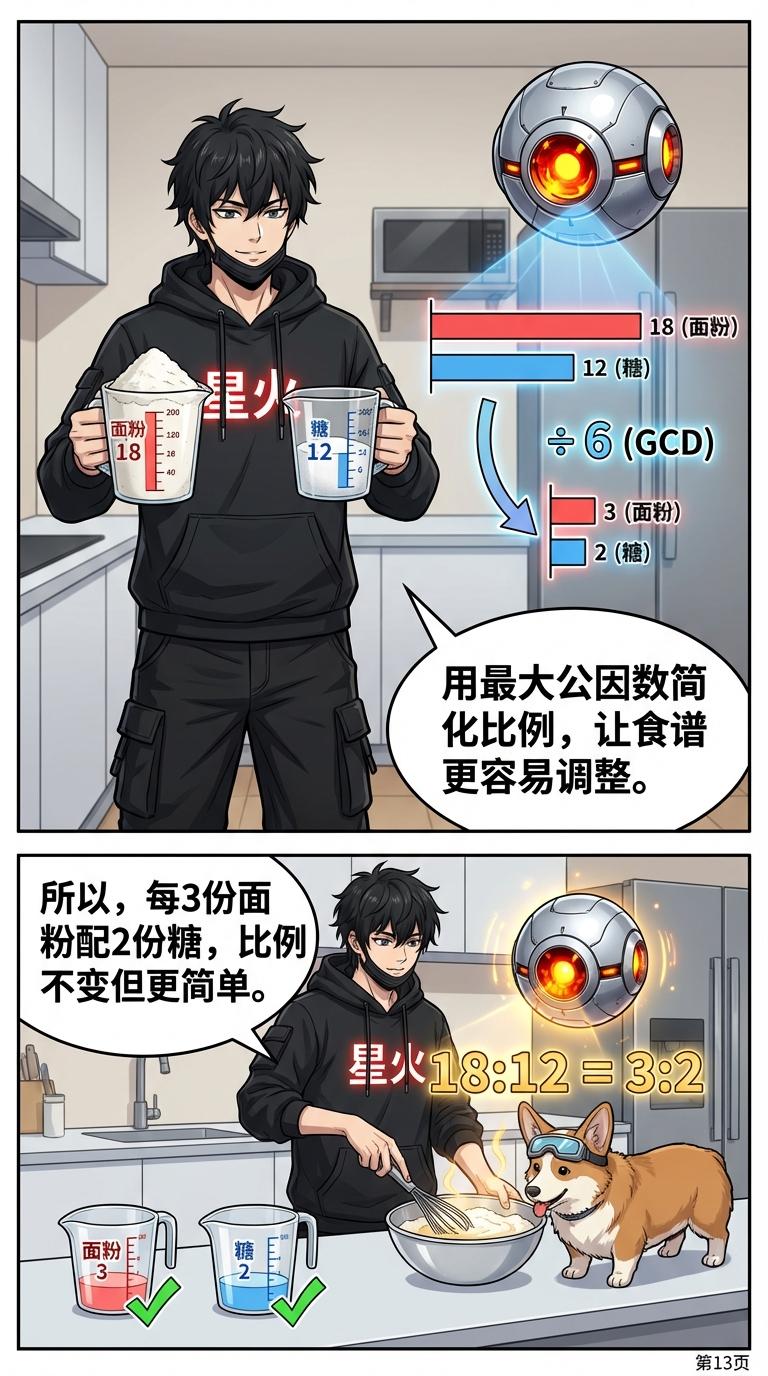 最大公因数(GCD)详解：计算方法、步骤与练习题 | 数学教学 - 第 13 页