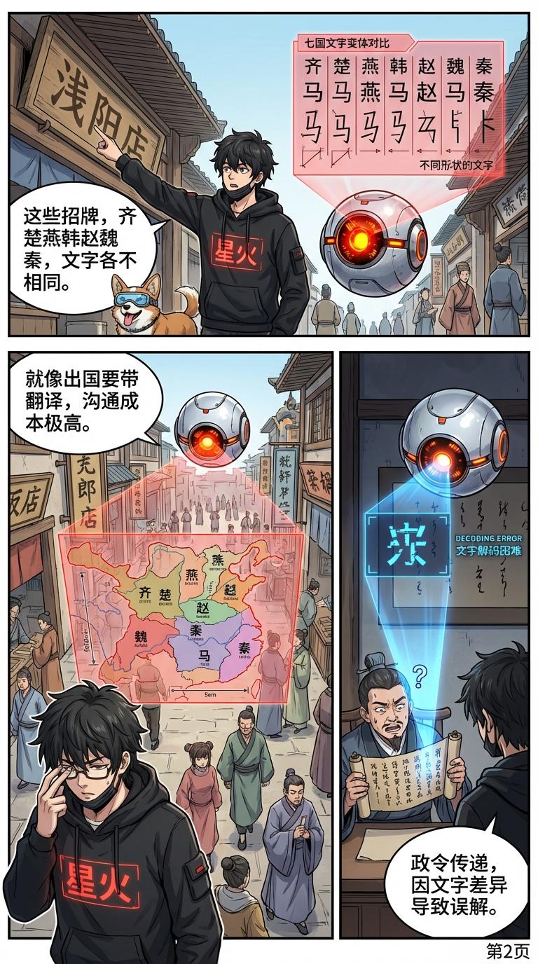 书同文与数学统一：秦始皇标准化措施的历史与数学意义解析 - 第 2 页