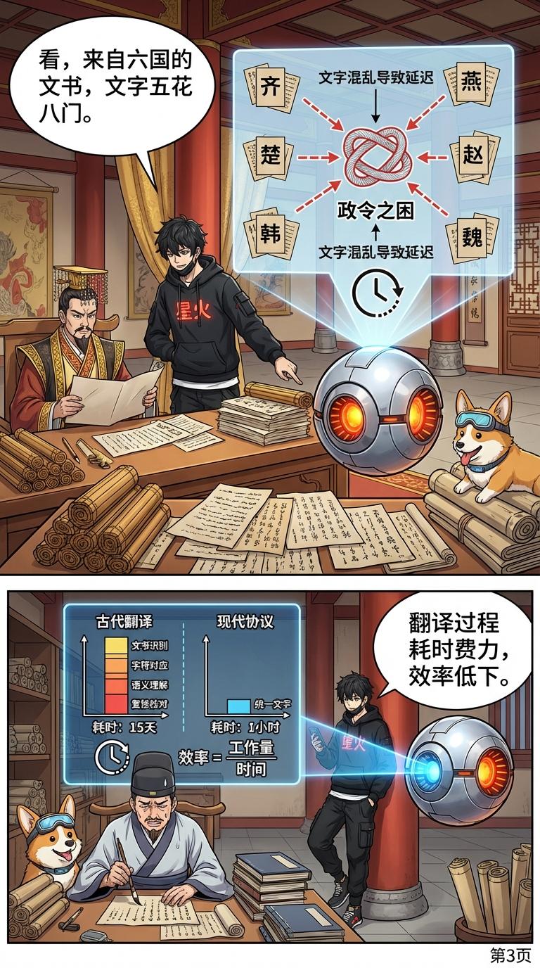 书同文与数学统一：秦始皇标准化措施的历史与数学意义解析 - 第 3 页