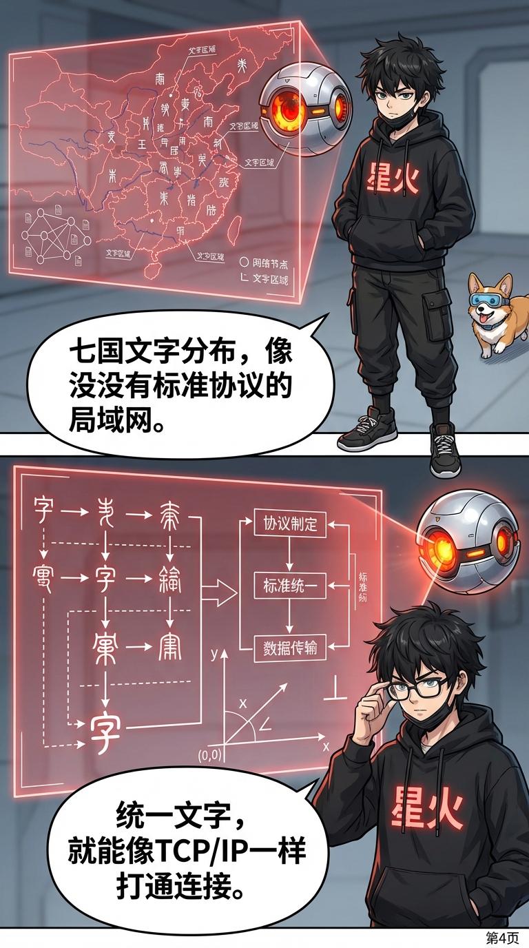 书同文与数学统一：秦始皇标准化措施的历史与数学意义解析 - 第 4 页