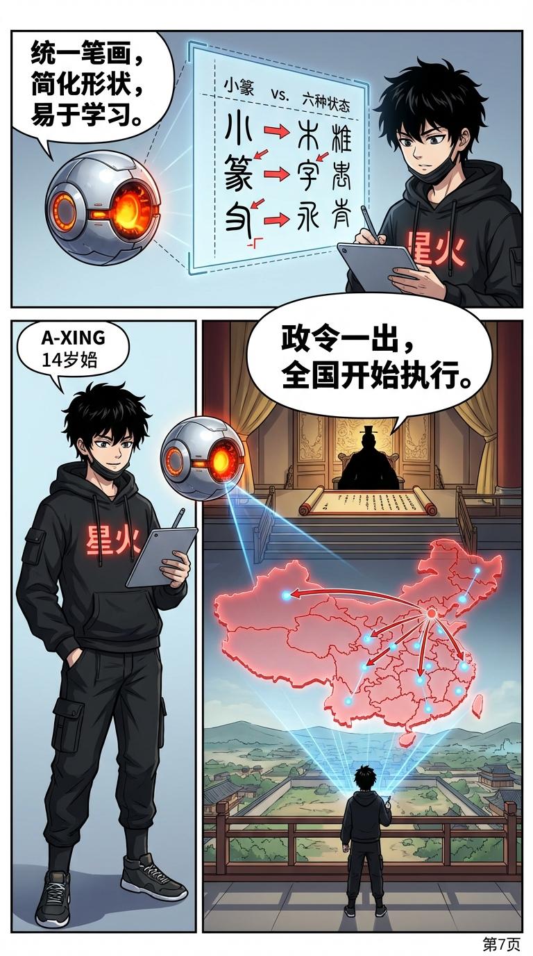 书同文与数学统一：秦始皇标准化措施的历史与数学意义解析 - 第 7 页