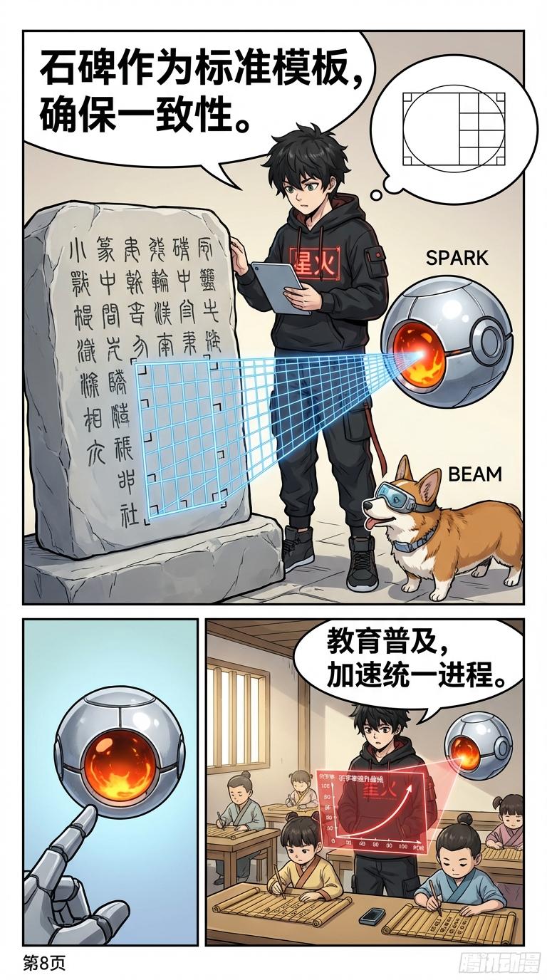 书同文与数学统一：秦始皇标准化措施的历史与数学意义解析 - 第 8 页