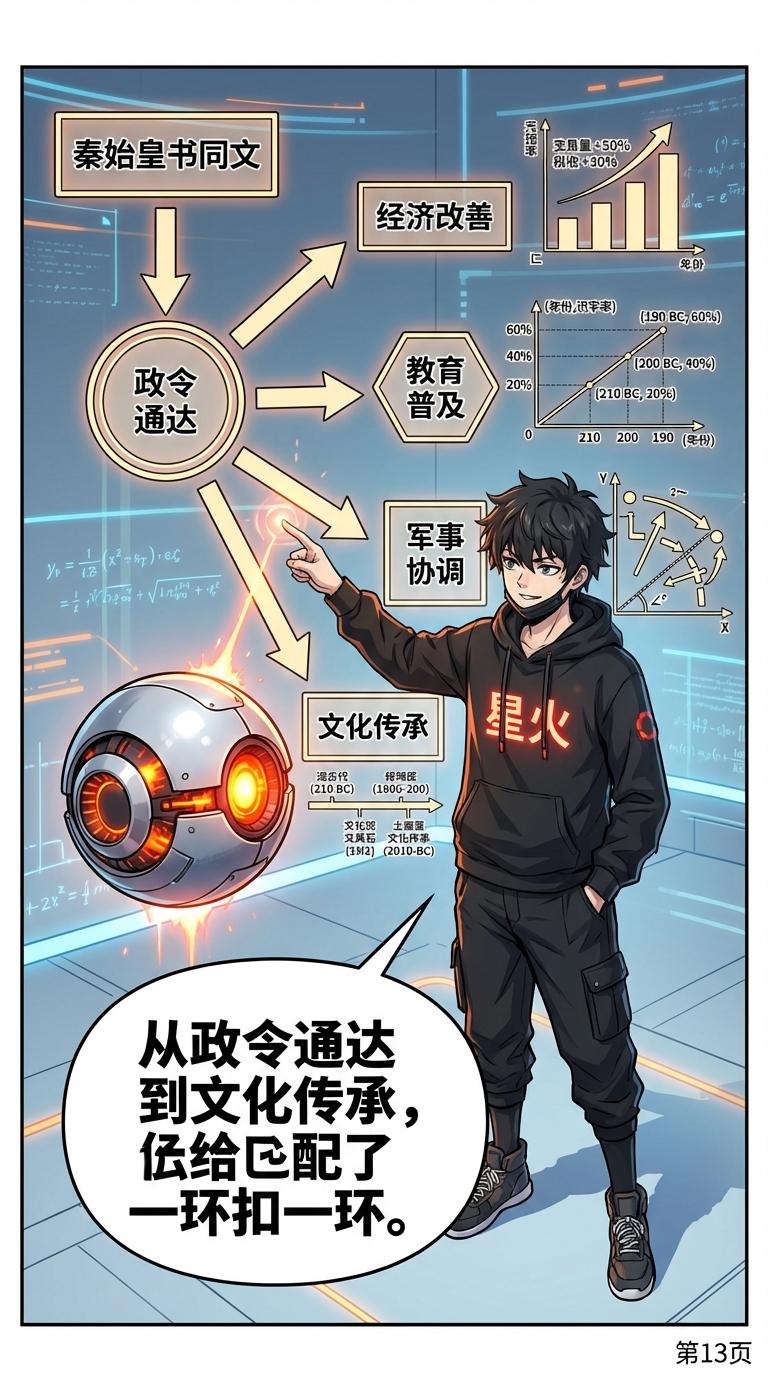 书同文与数学统一：秦始皇标准化措施的历史与数学意义解析 - 第 13 页