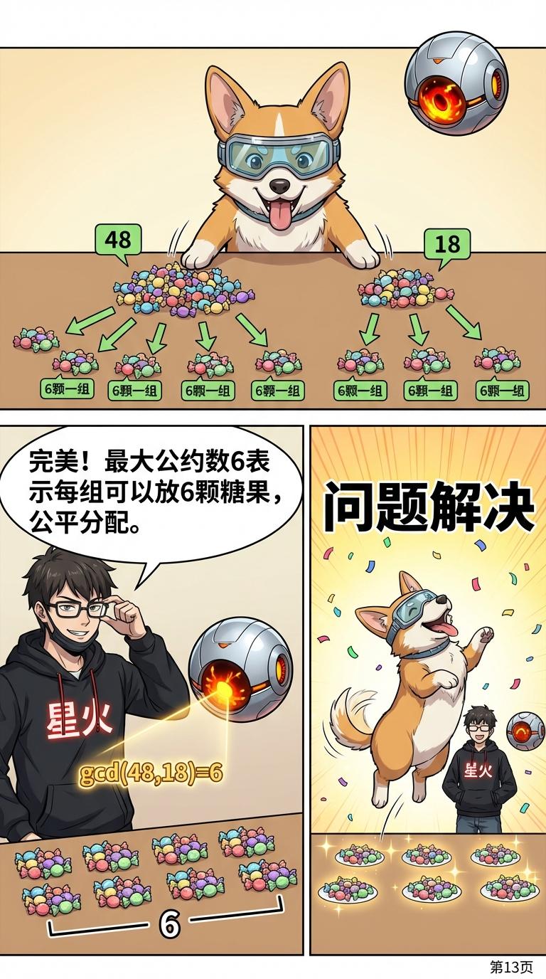 辗转相除法详解：计算步骤、原理与练习题 | 最大公约数求法 - 第 13 页