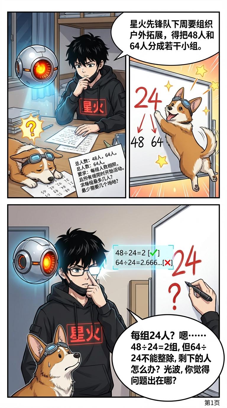 短除法求最大公约数和最小公倍数：步骤详解与例题示范