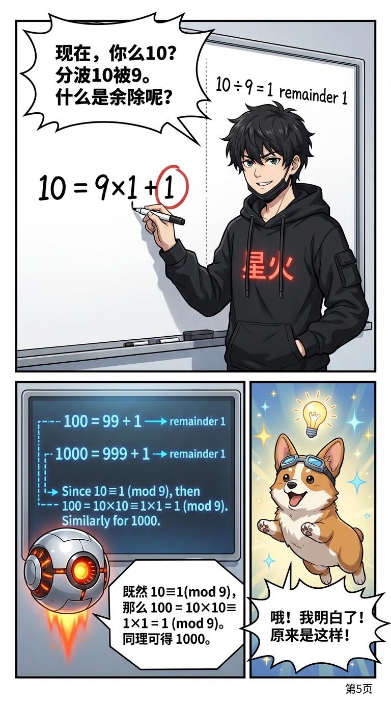 3和9的整除特征详解：弃九法技巧与例题解析 | 小学数学 - 第 5 页