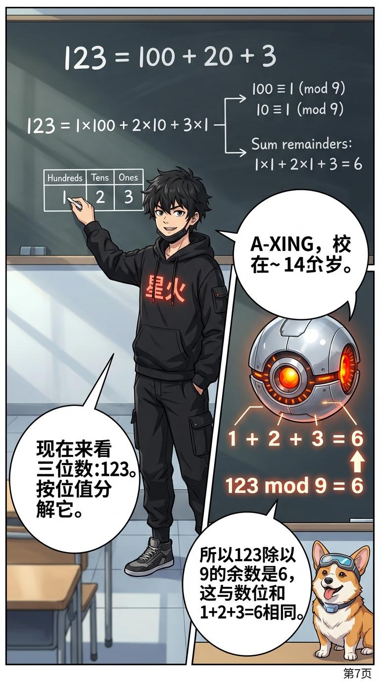 3和9的整除特征详解：弃九法技巧与例题解析 | 小学数学 - 第 7 页