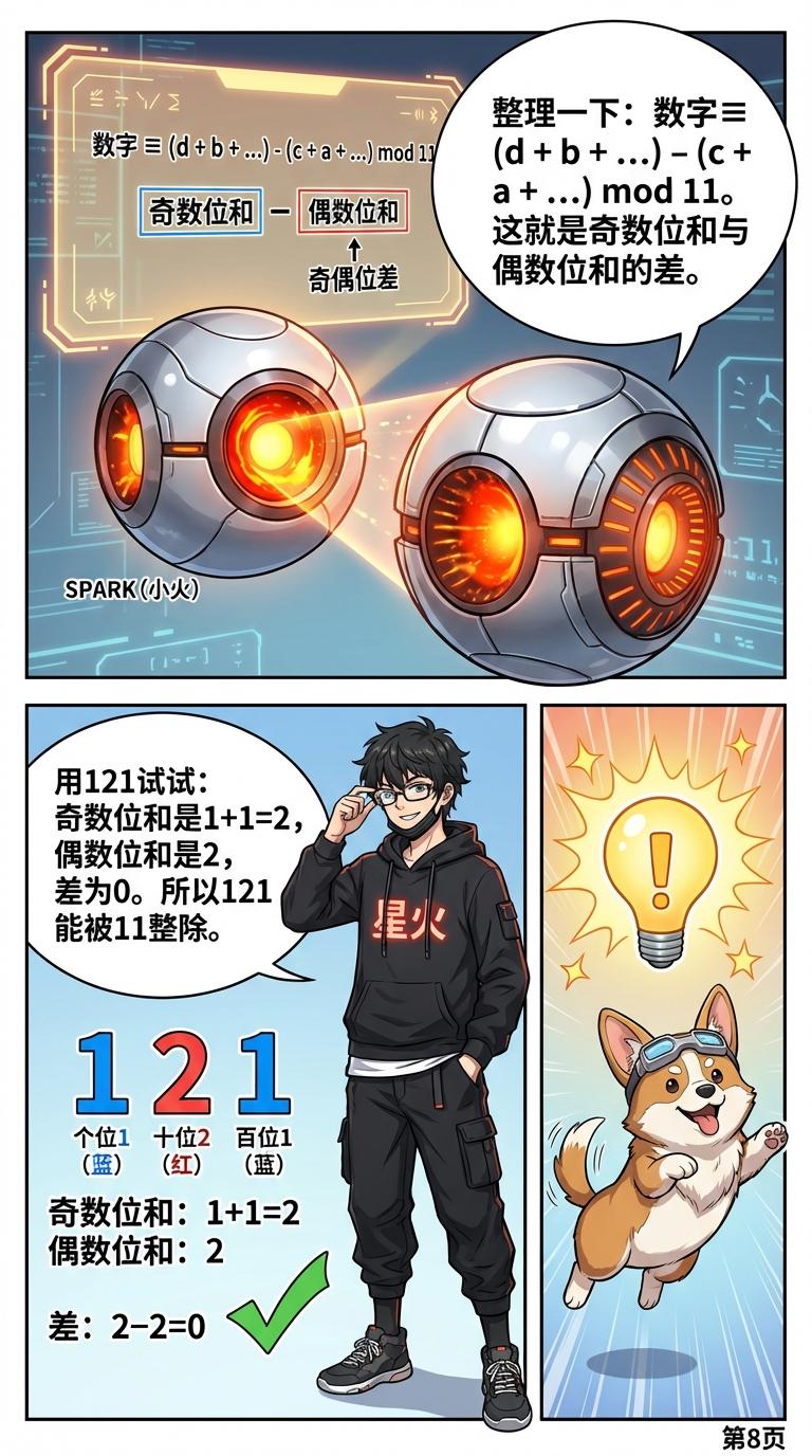 11的整除特征：判断方法、口诀与练习题详解 | 小学数学 - 第 8 页