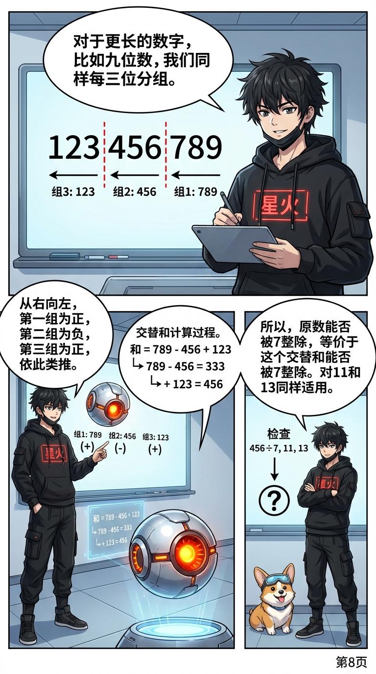 7,11,13的整除判断方法详解：割尾法与三位截断法教学 - 第 5 页