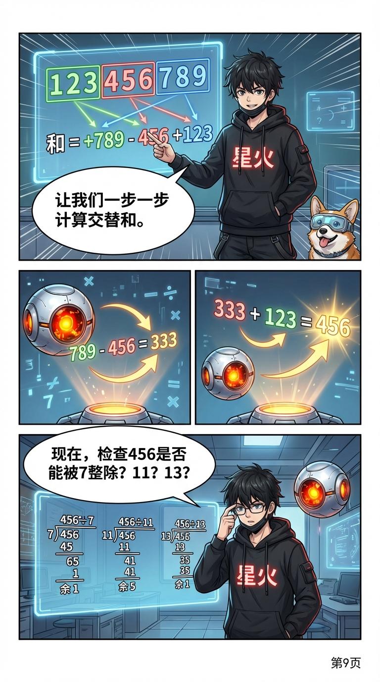 7,11,13的整除判断方法详解：割尾法与三位截断法教学 - 第 6 页