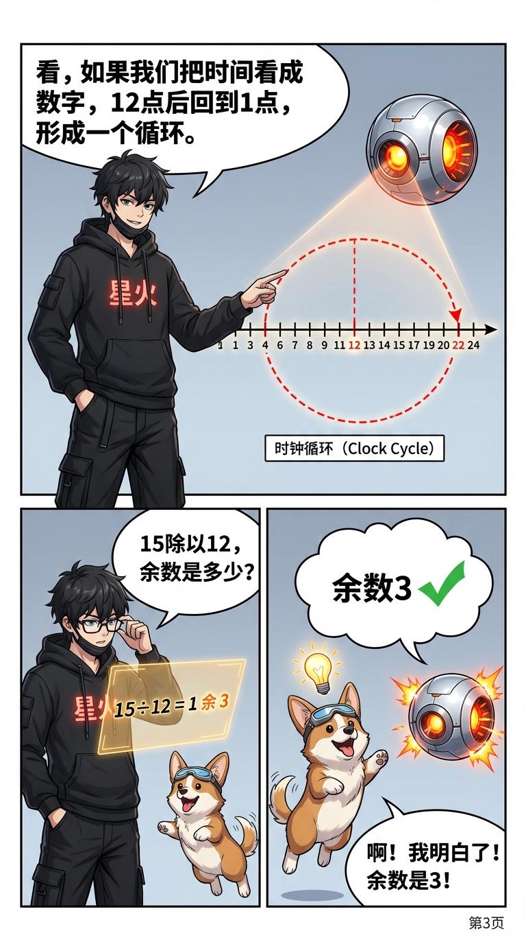 同余的概念与记号详解：定义、实例与练习题 | 初中数学 - 第 3 页