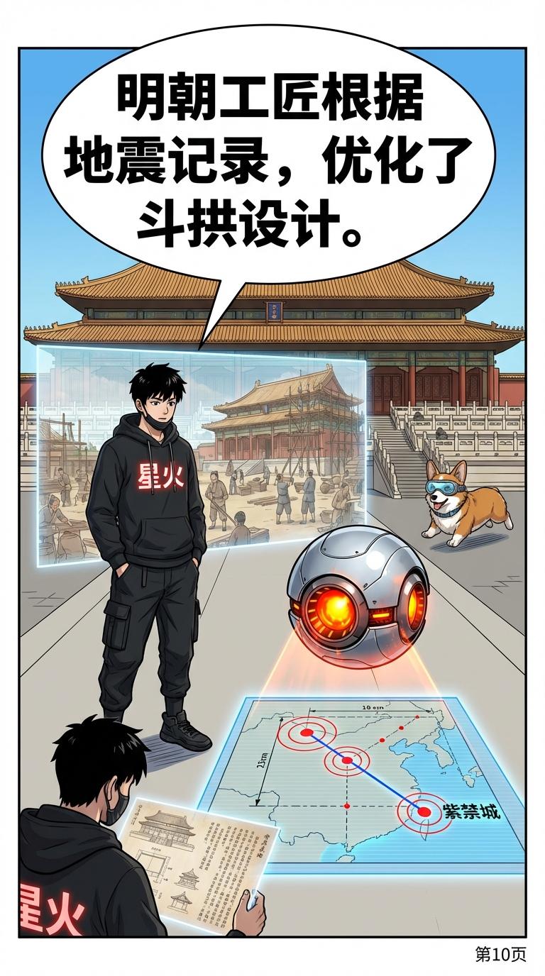 紫禁城木结构抗震原理与斗拱结构解析 | 古代建筑力学 - 第 10 页