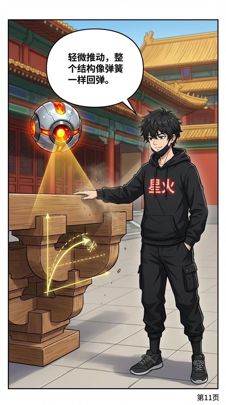 紫禁城木结构抗震原理与斗拱结构解析 | 古代建筑力学 - 第 11 页