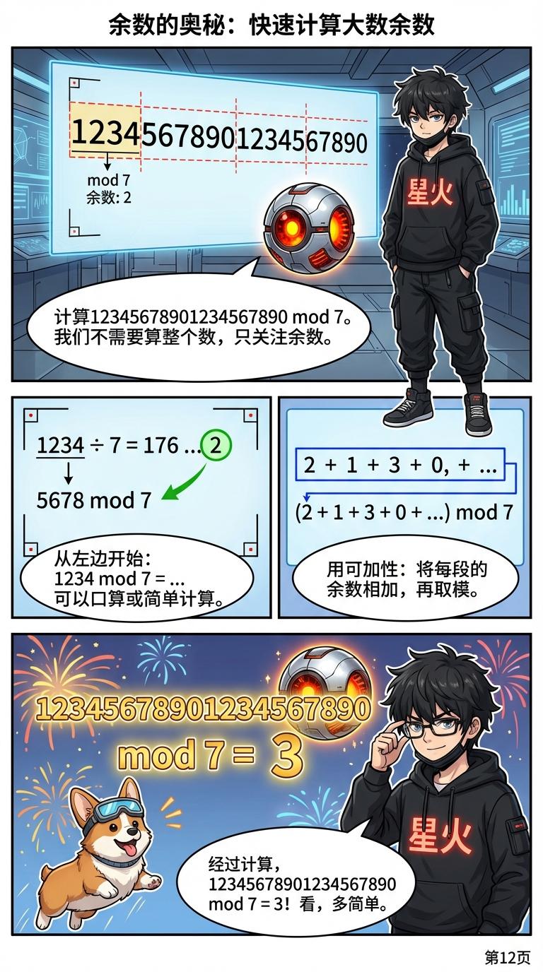 余数的可加性、可减性与可乘性：证明、例题与详解 - 第 12 页