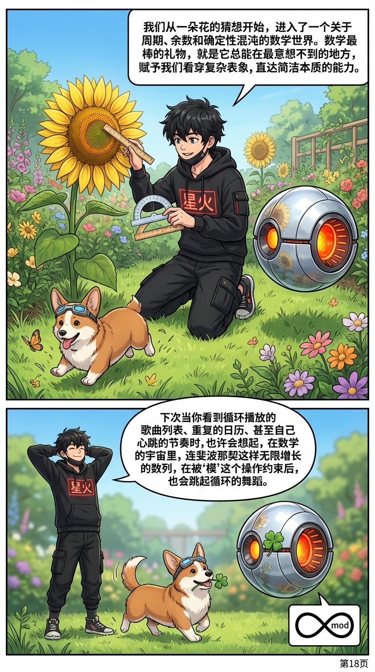 余斐波那契数列的模周期：性质与证明详解 | 初中数学数论 - 第 18 页