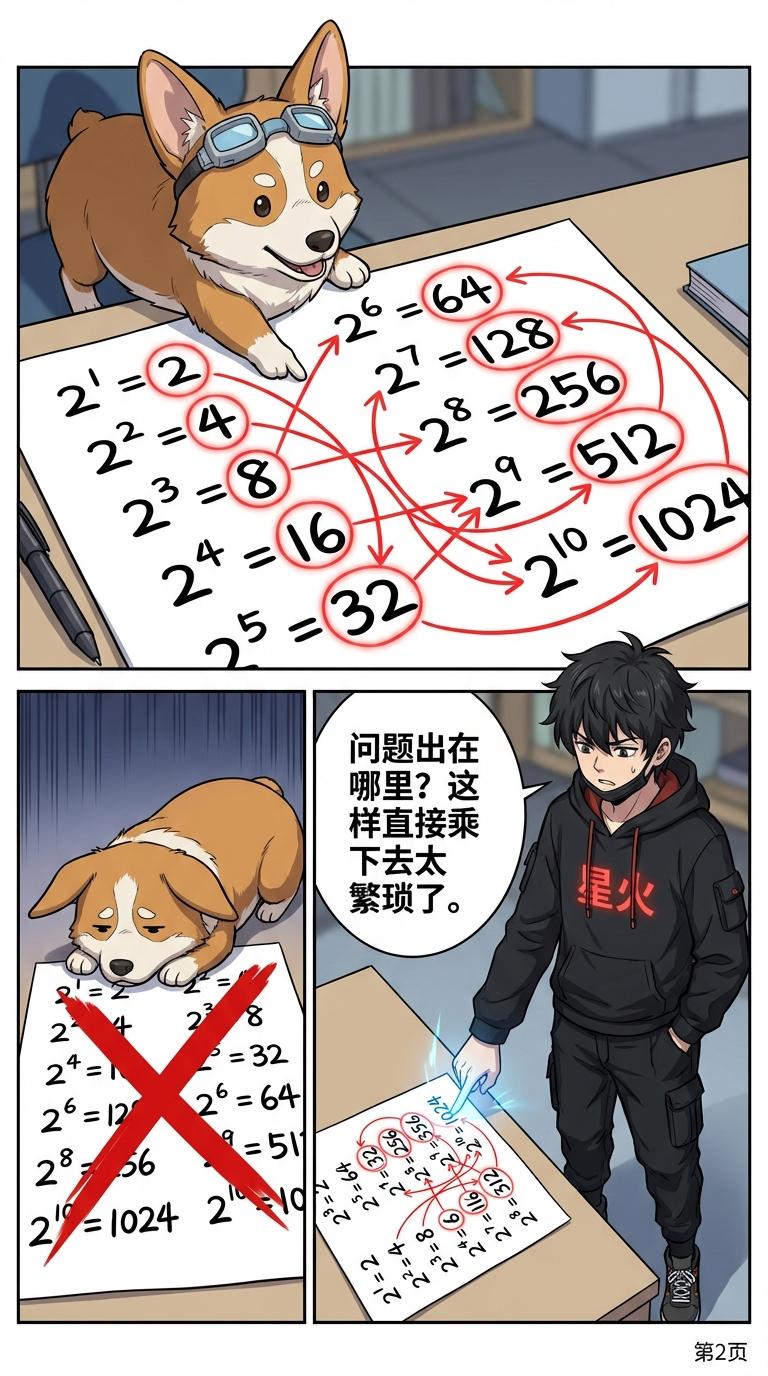 幂运算尾数规律详解：循环周期、速算技巧与例题解析 - 第 2 页