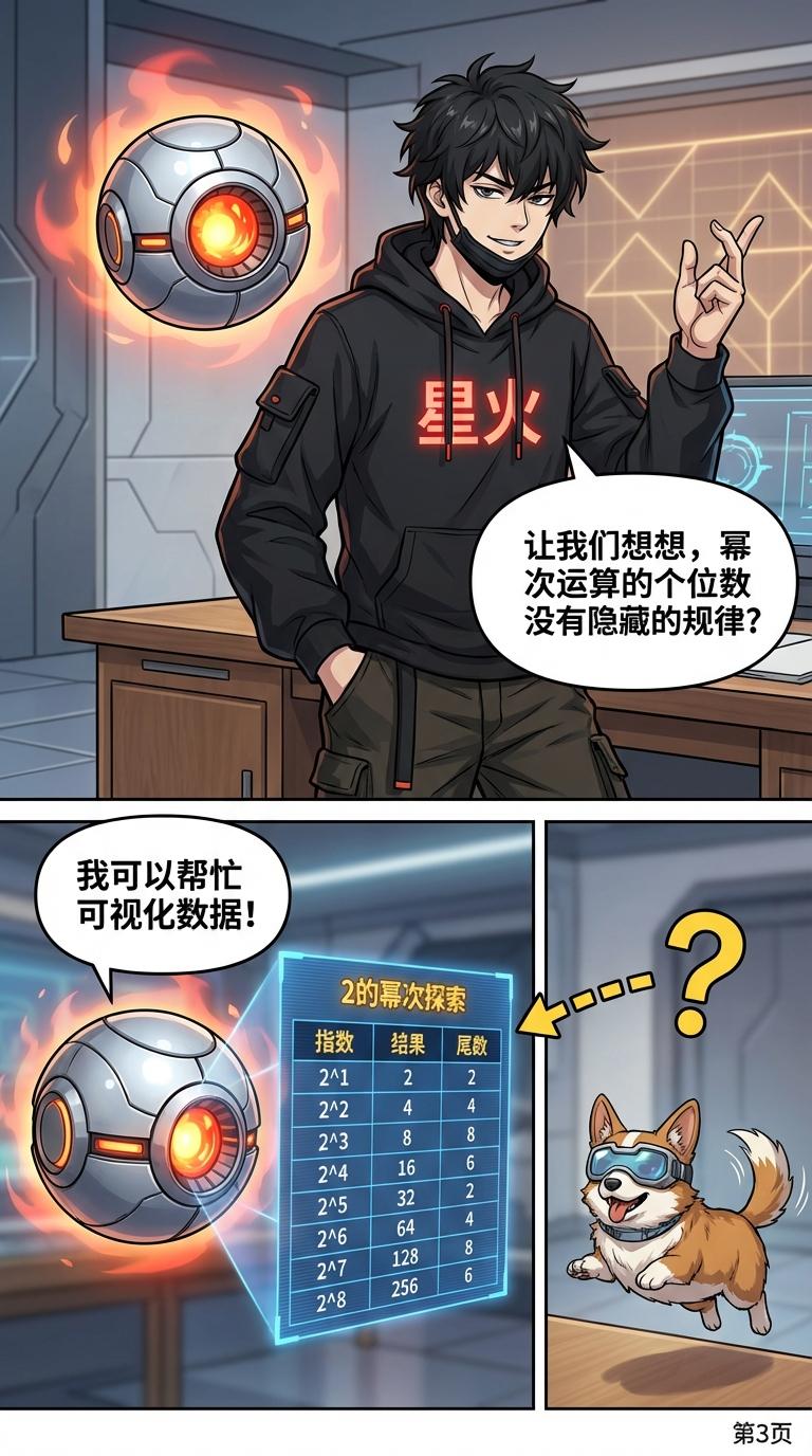 幂运算尾数规律详解：循环周期、速算技巧与例题解析 - 第 3 页