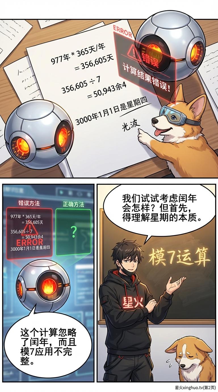 日期与星期问题详解：周期推算方法与例题解析 | 小学数学应用题 - 第 2 页