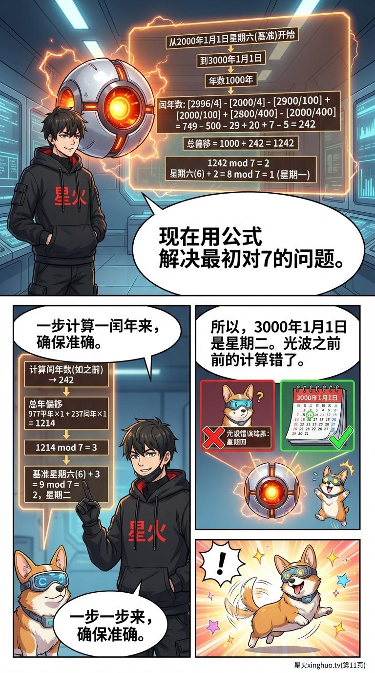 日期与星期问题详解：周期推算方法与例题解析 | 小学数学应用题 - 第 11 页