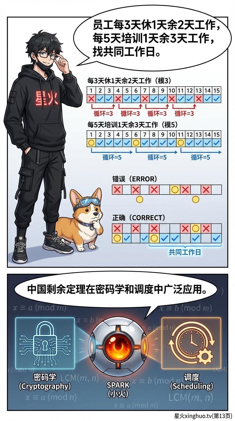 韩信点兵（物不知数）问题详解：解题方法与例题解析 | 小学数学思维 - 第 13 页