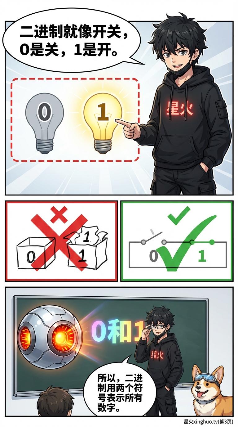 二进制与十进制互转详解：计算方法、步骤与实例 - 第 3 页