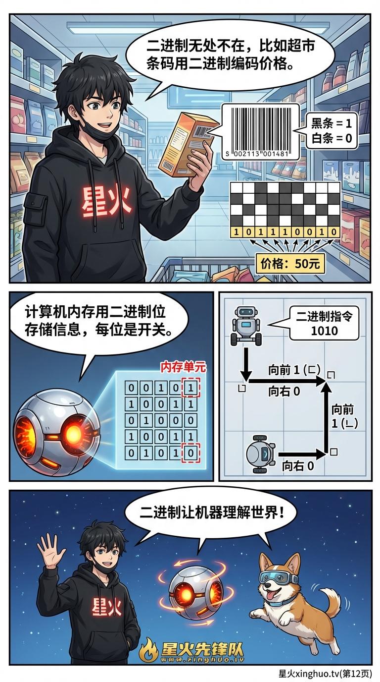 二进制与十进制互转详解：计算方法、步骤与实例 - 第 12 页