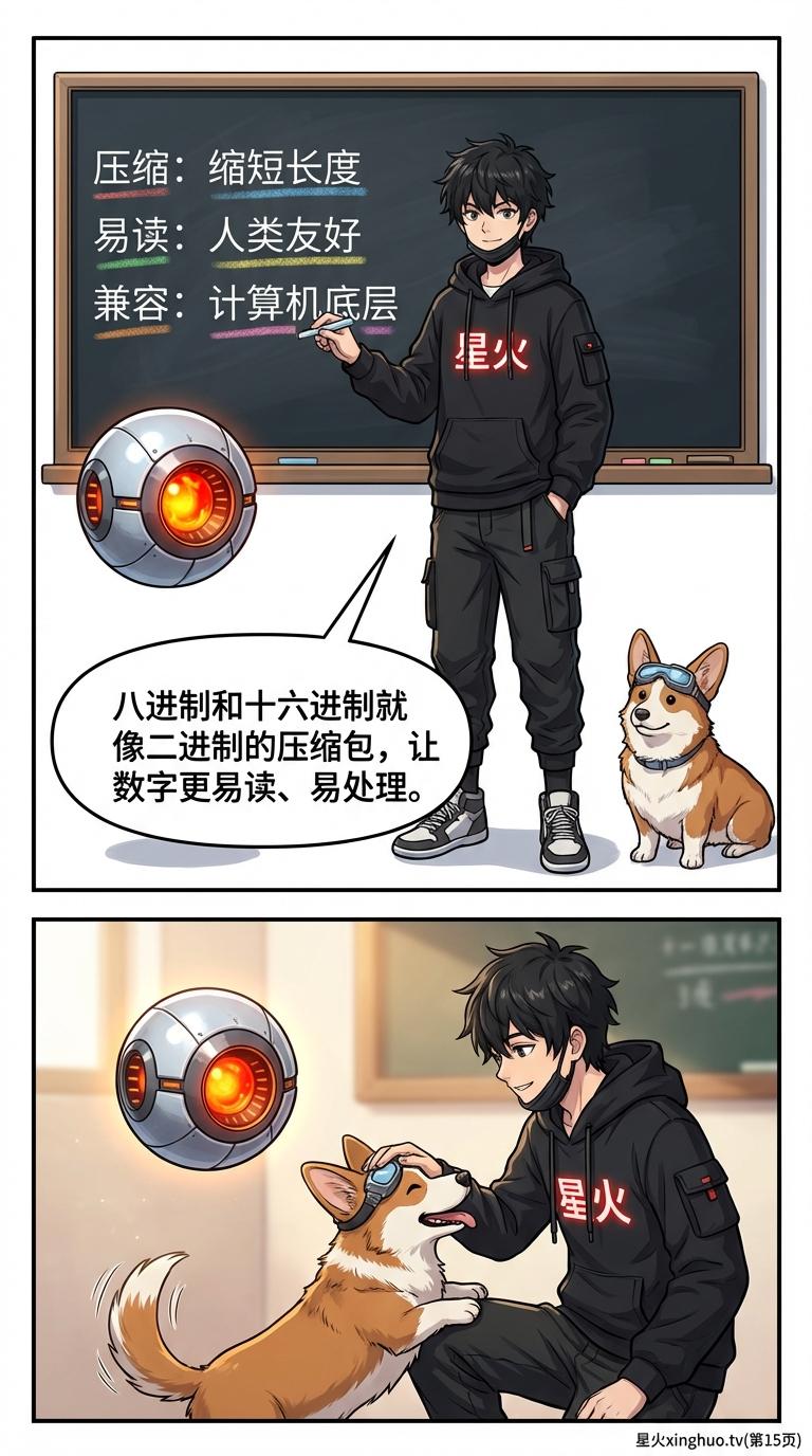 八进制与十六进制详解：进制转换方法与实例教学 - 第 15 页