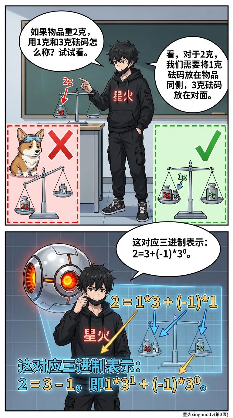 天平称重问题详解与进制转换技巧 | 小学数学思维教学 - 第 3 页